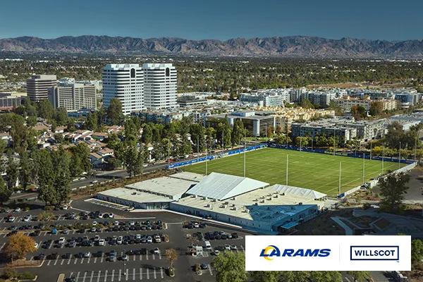 Los Angeles Rams Temporary Training Facility—WillScot Case Study