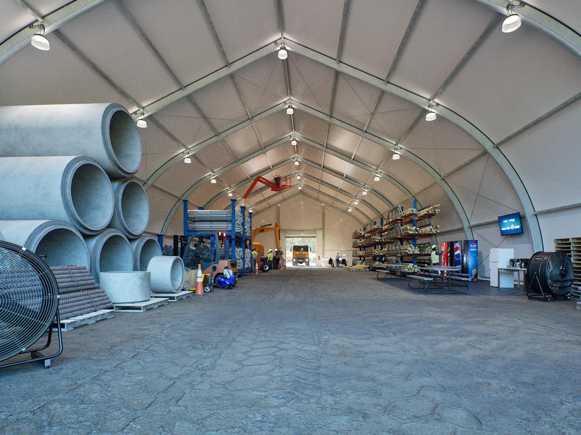 Temporary Warehouse & Construction Structures for Rent | WillScot